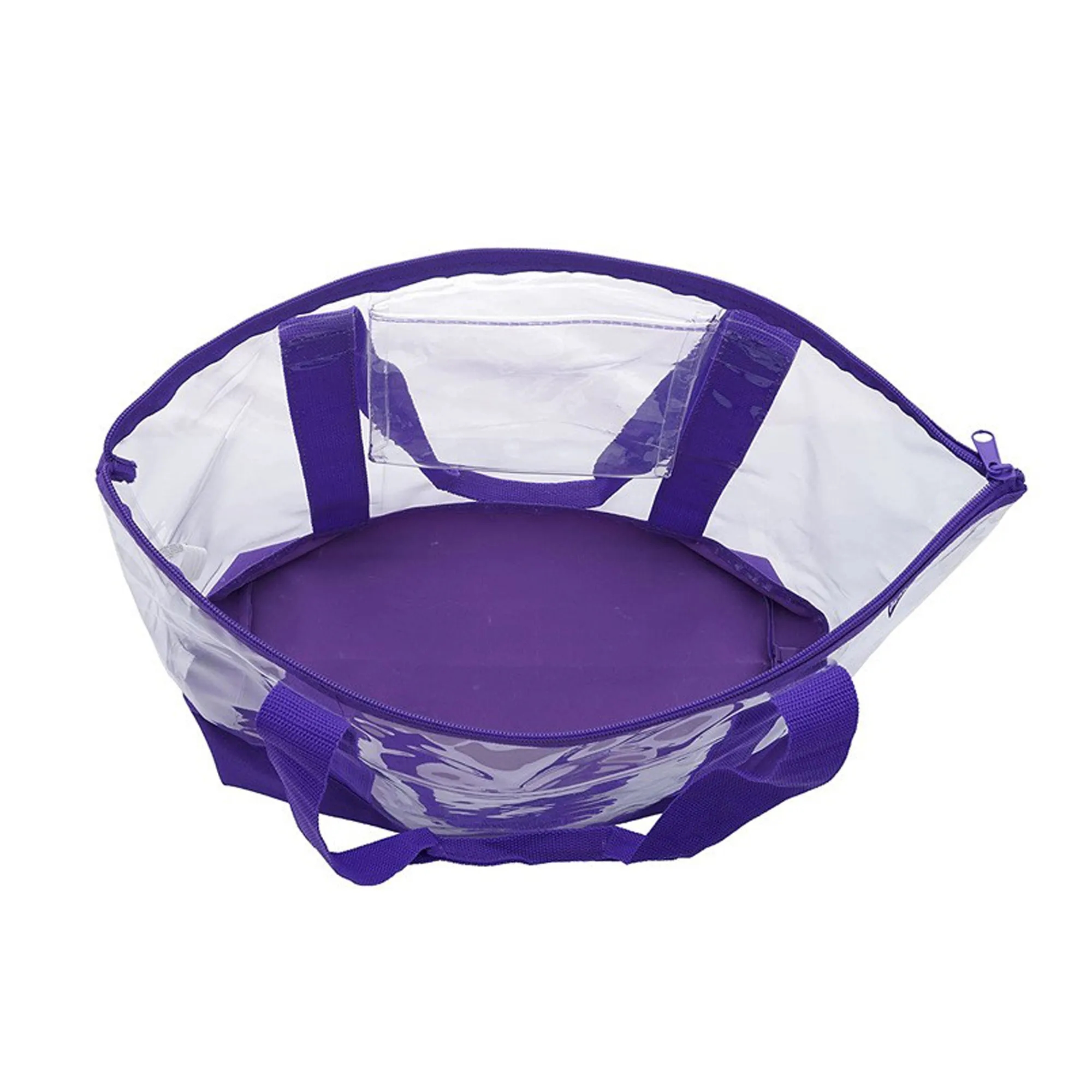 Transparent PVC Beach Tote Bag 2