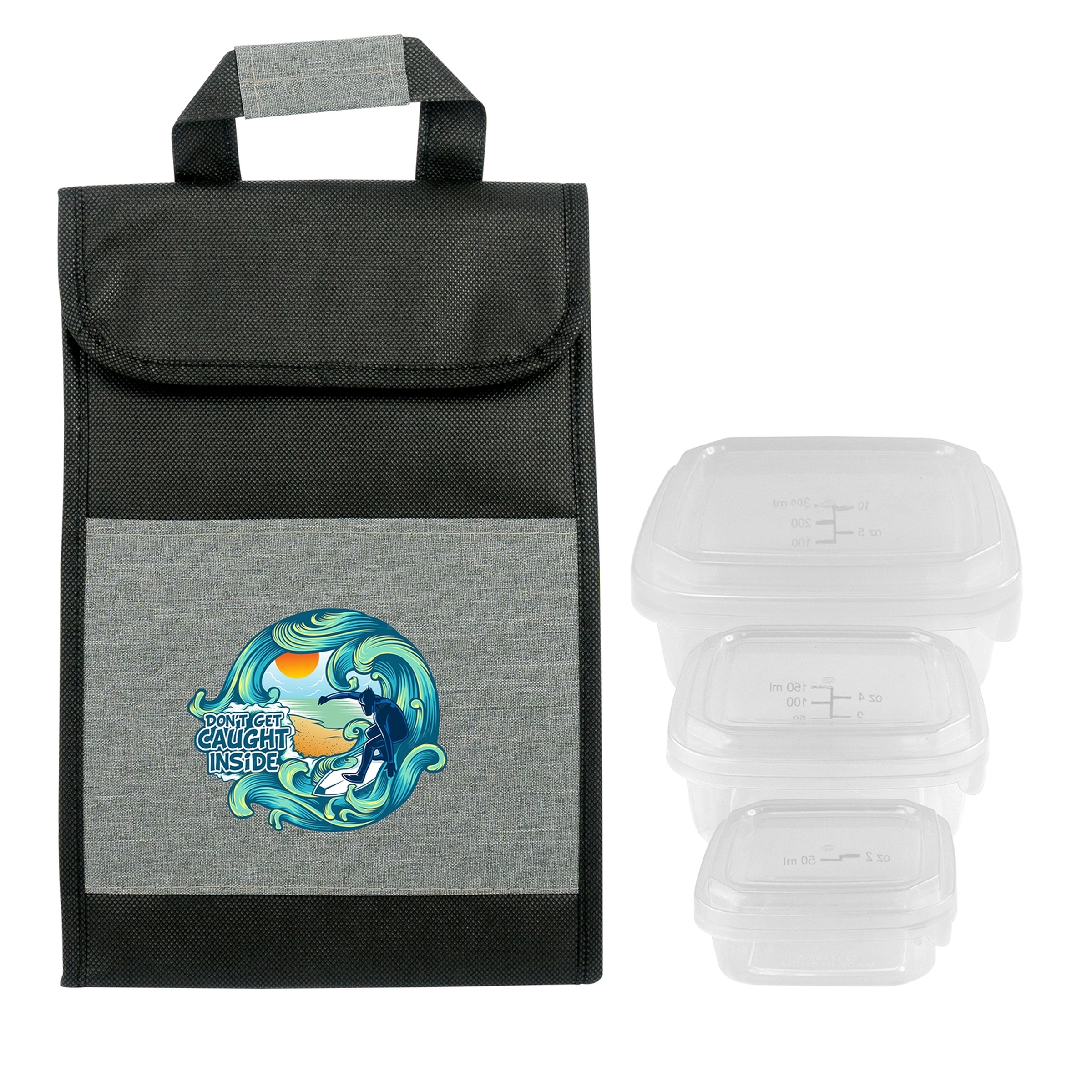 Ridge Portion Control Tote Set 5