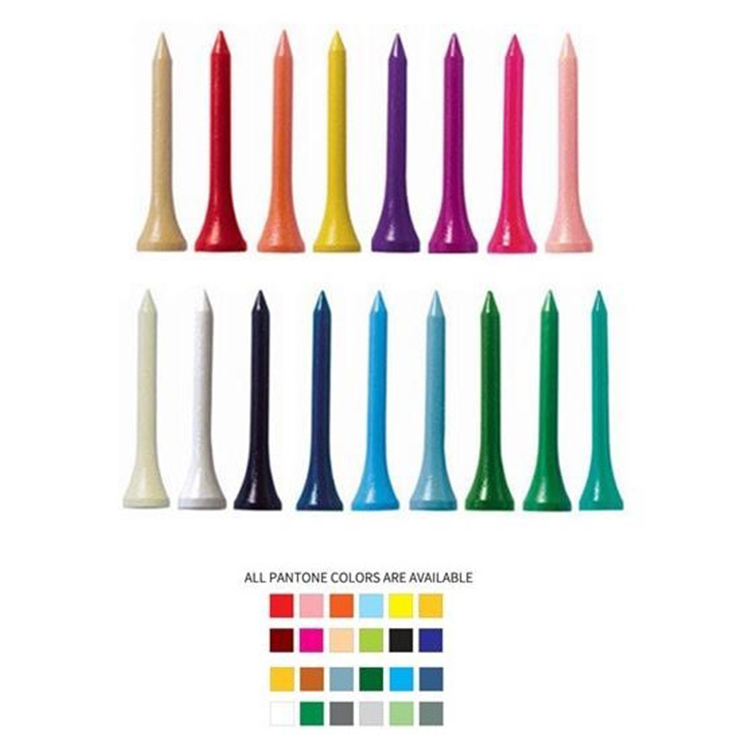 Golf Tees Professional Natural Wood 1