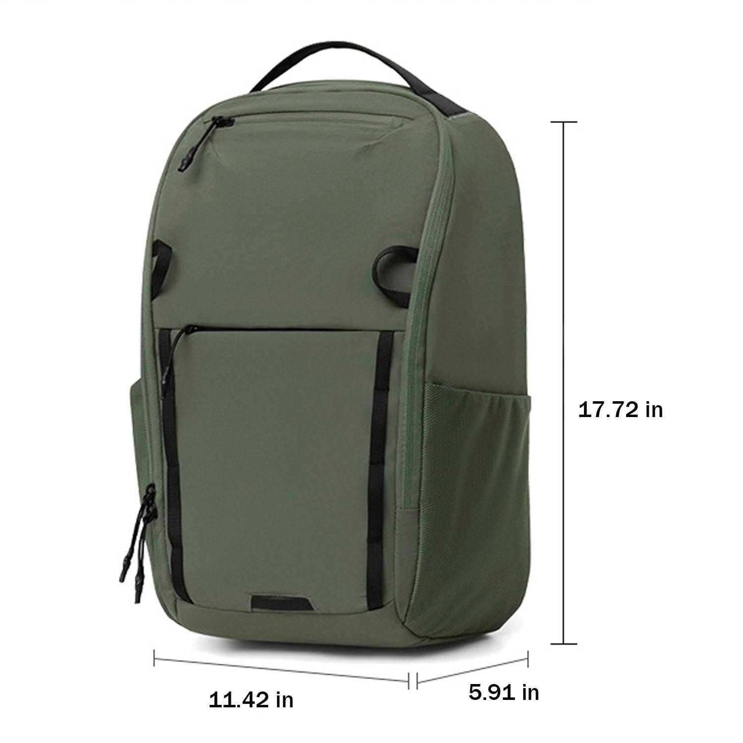 Lightweight Waterproof Nylon Backpack w/ Large Capacity 6