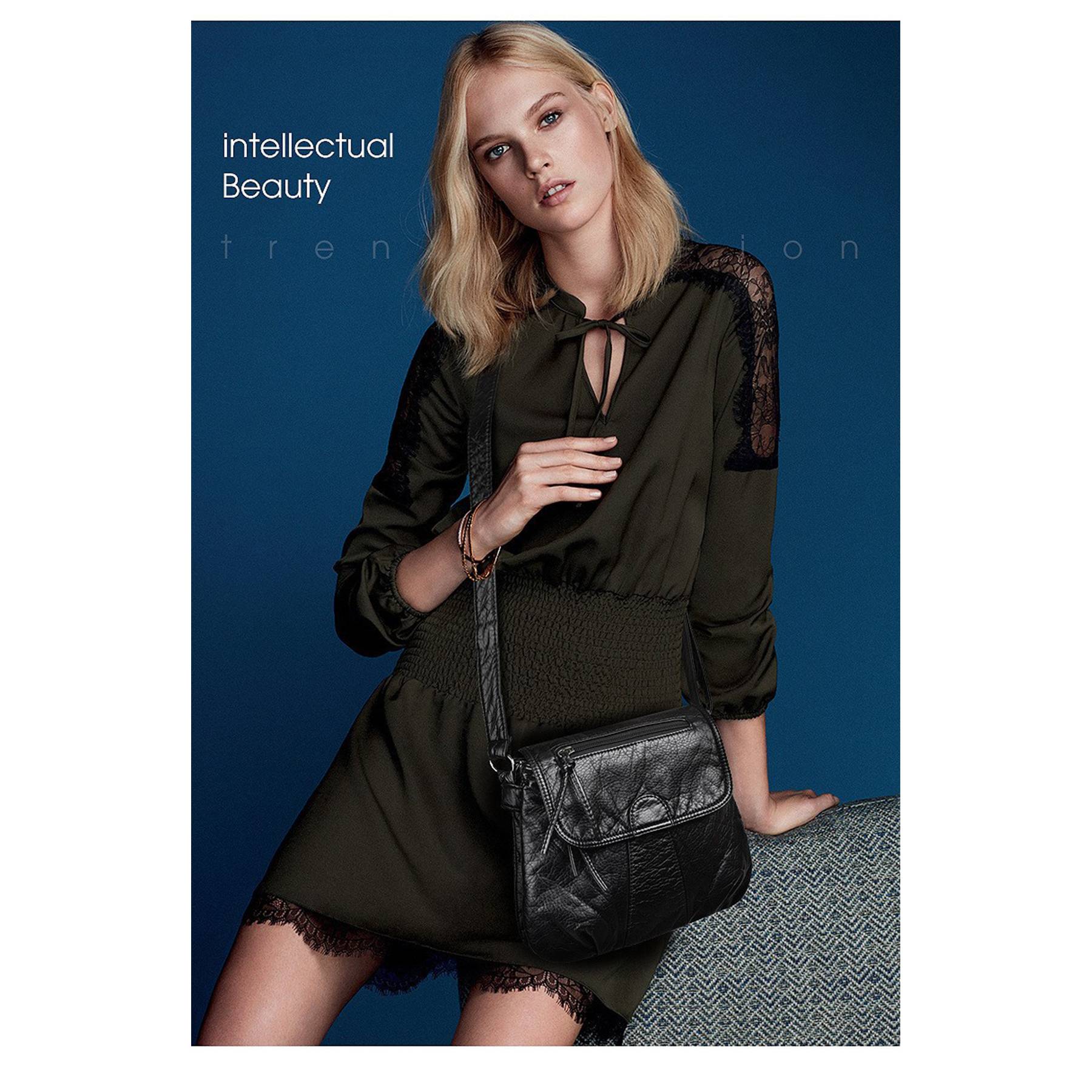 PU Leather Ladies Shoulder Cross-body Bag 7