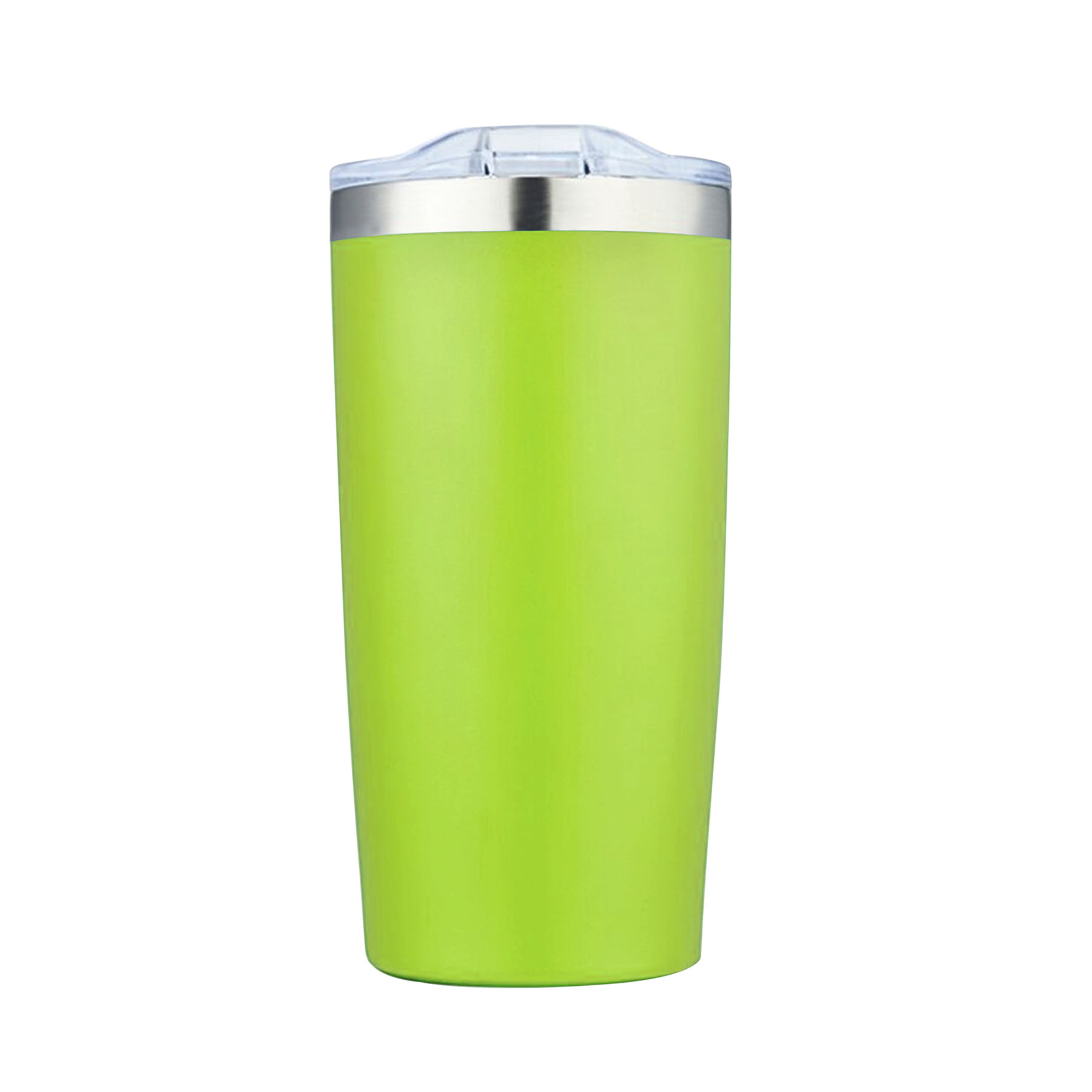 20 oz. Silver Rim Double Wall Vacuum Tumbler Water Bottle 16