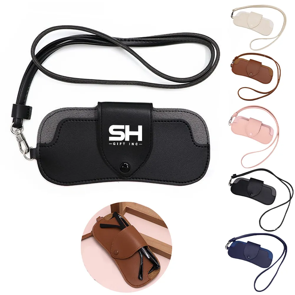 Neck-Hanging Glasses Storage Pouch 1