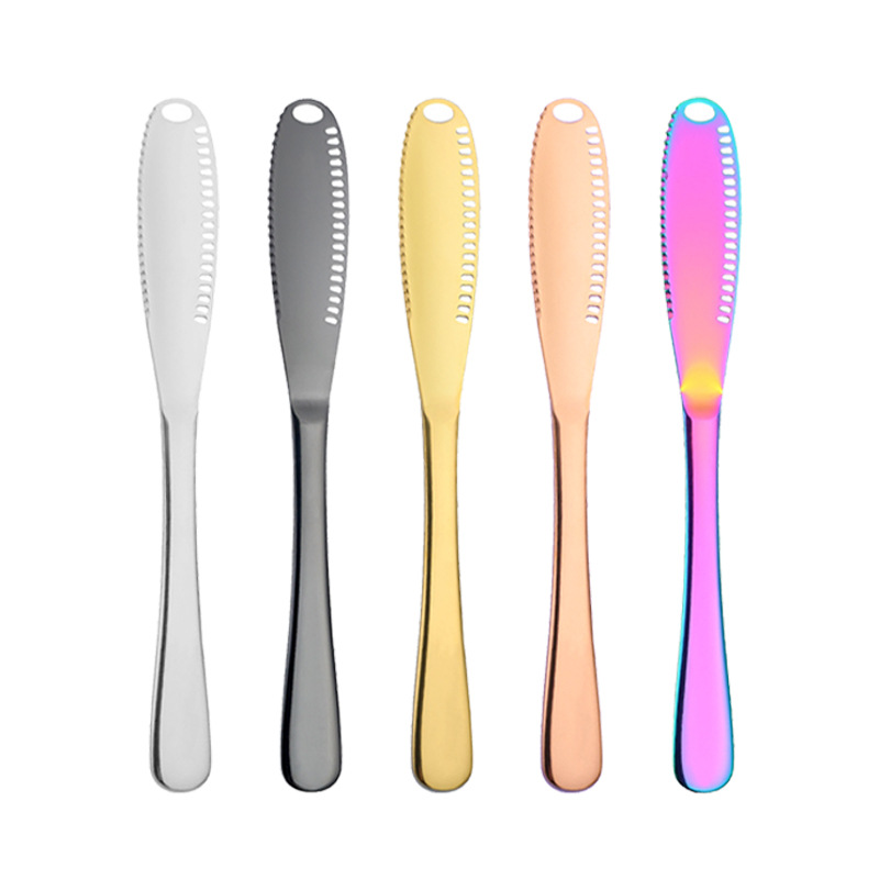 Stainless Steel Easy Spread Butter Knife Spatulas Spreader 4