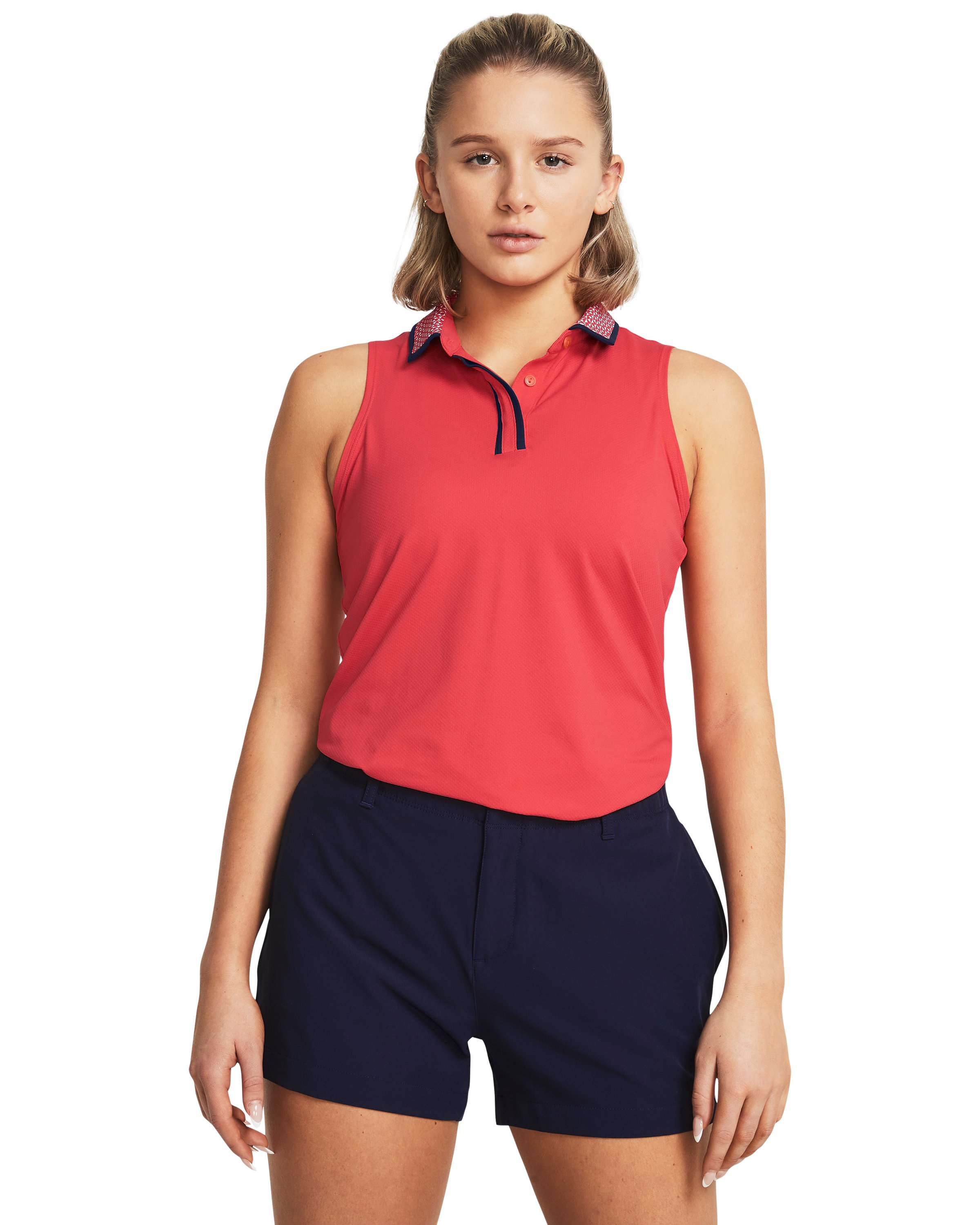UA Iso-Chill Women's Sleeveless Polo 1