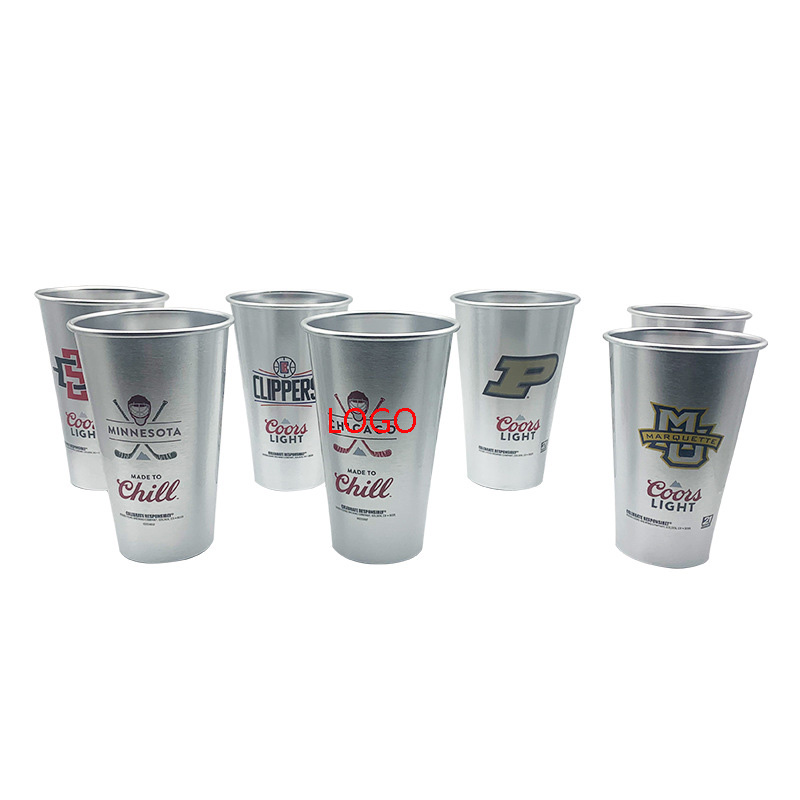 22 Ounces Aluminum Bar Mugs Cold-Drink Tumblers 3