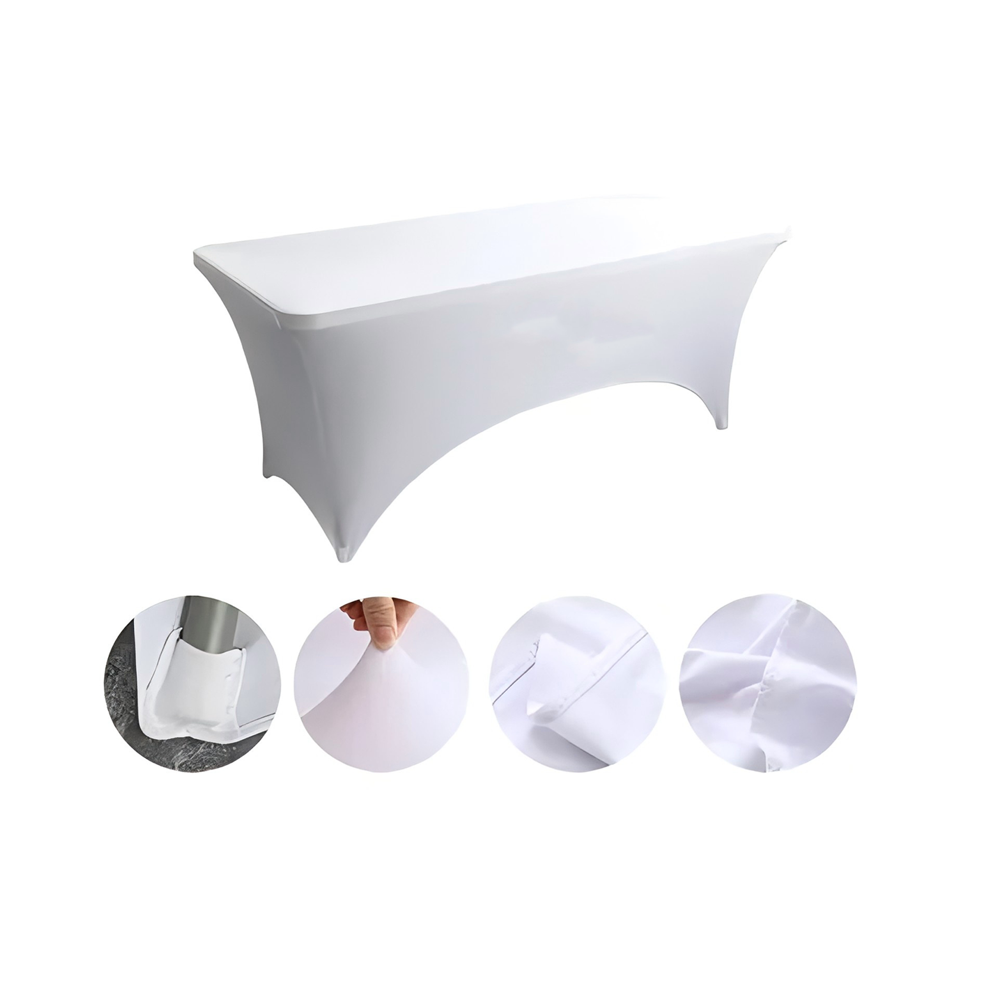 6FT Elastic Table Cover 3