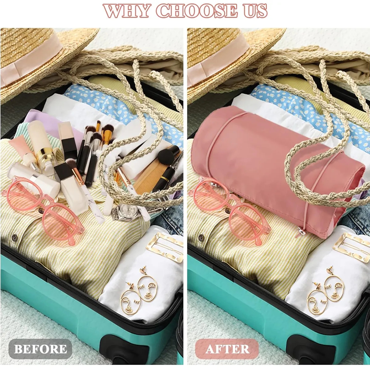 4 In 1 Removable Portable Cosmefic Bag 3