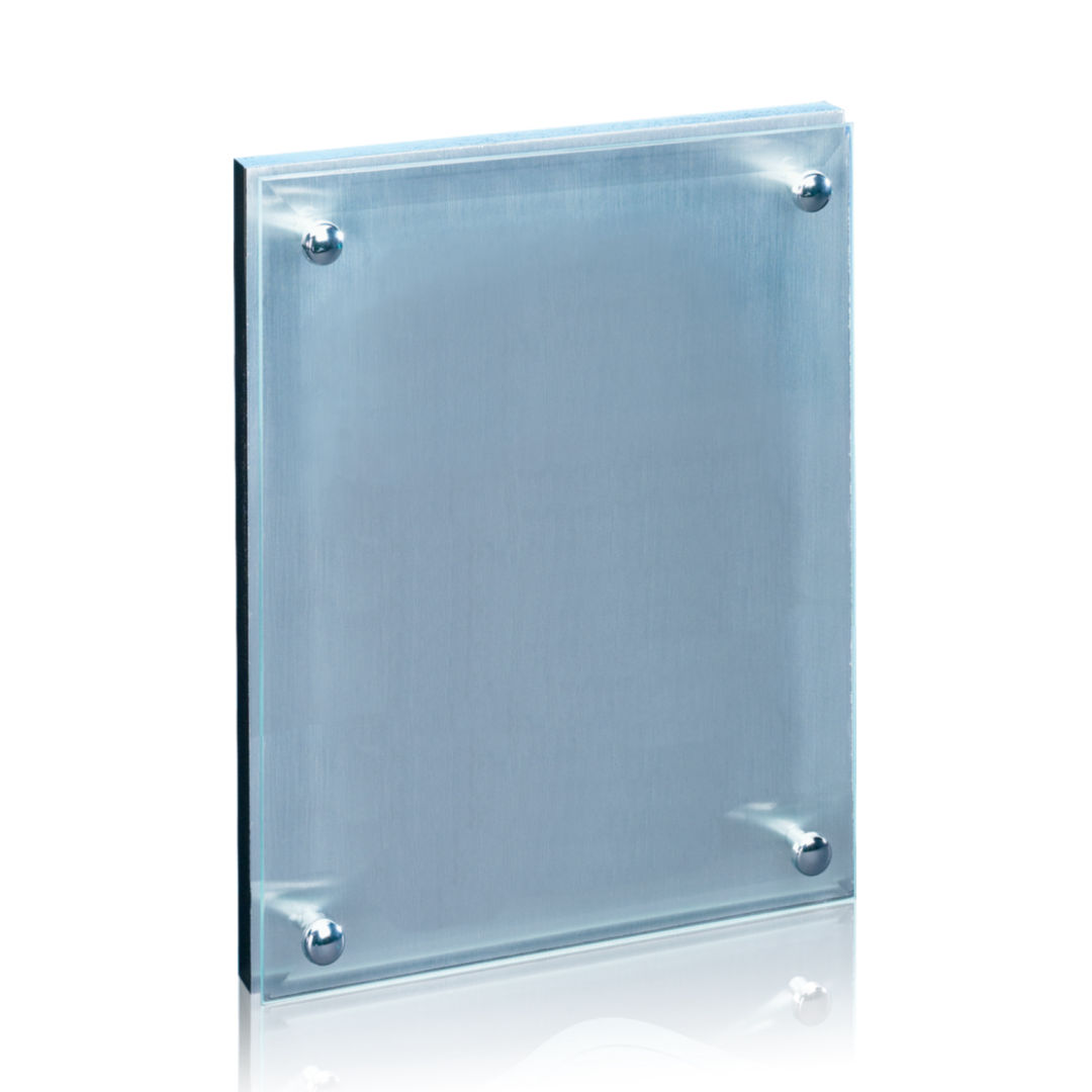 Kingston Plaque - Metallic Silver 24