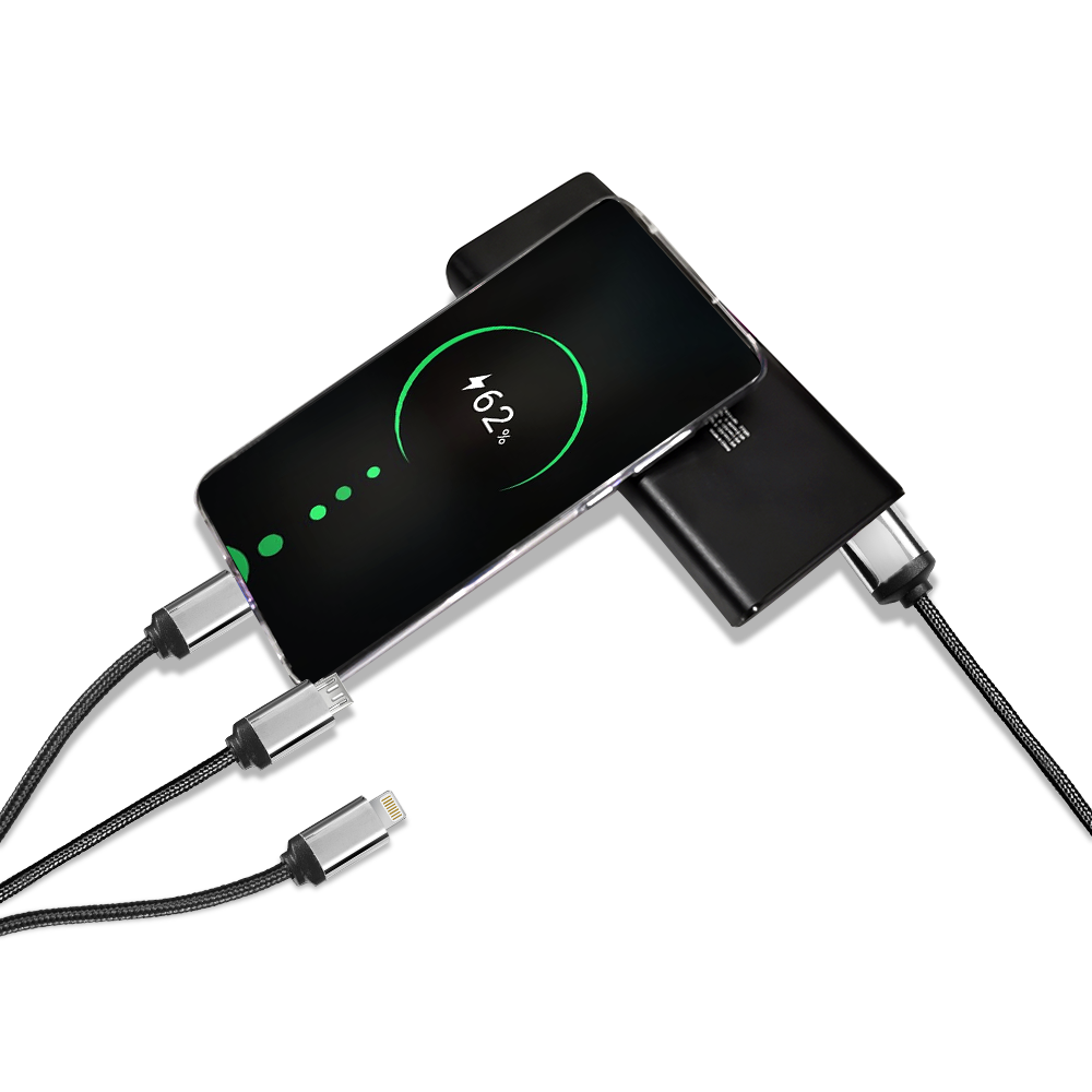 Modesto Back-lit 3-in-1 Charging Cable 2