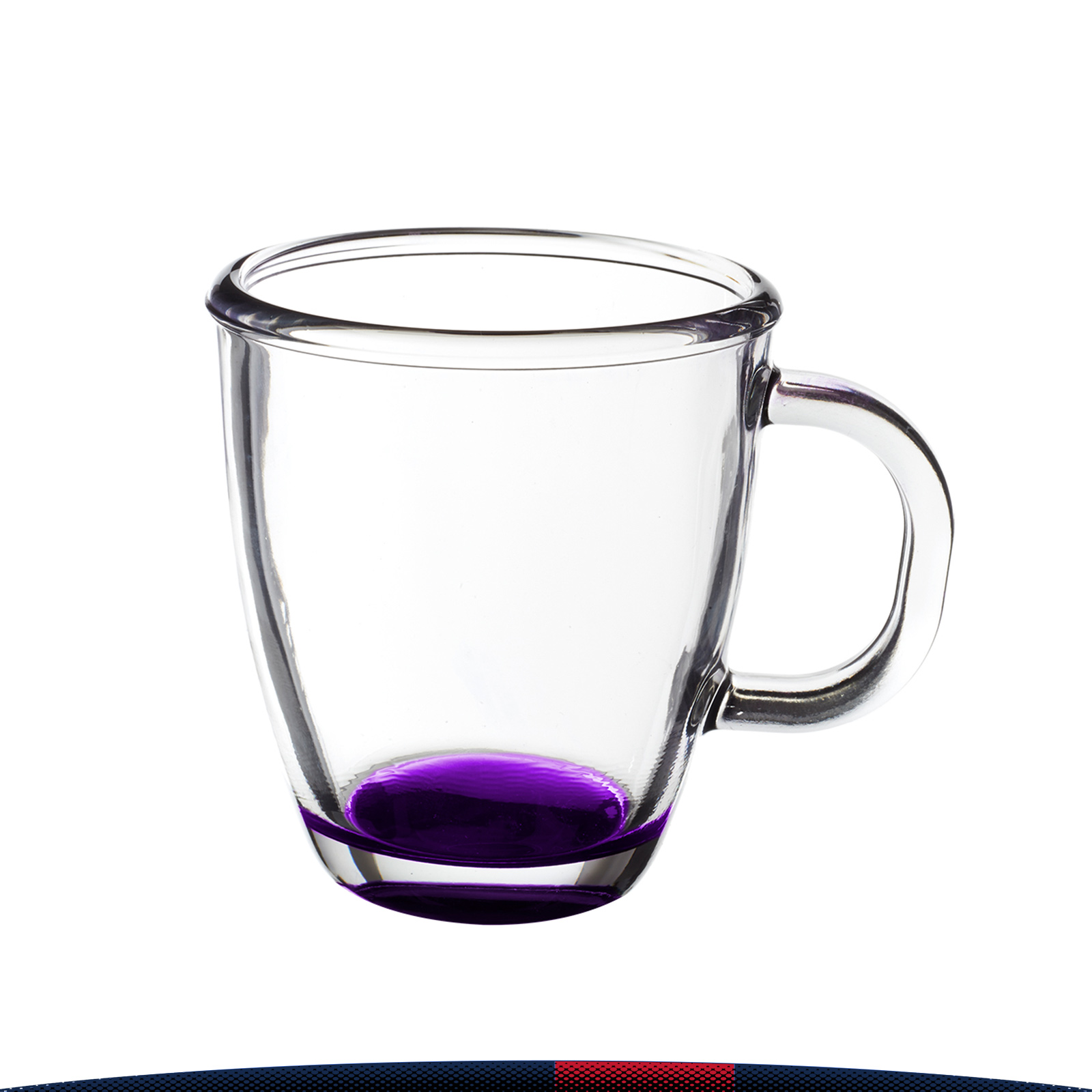 11 oz. Fawley Glass Coffee Mugs 3