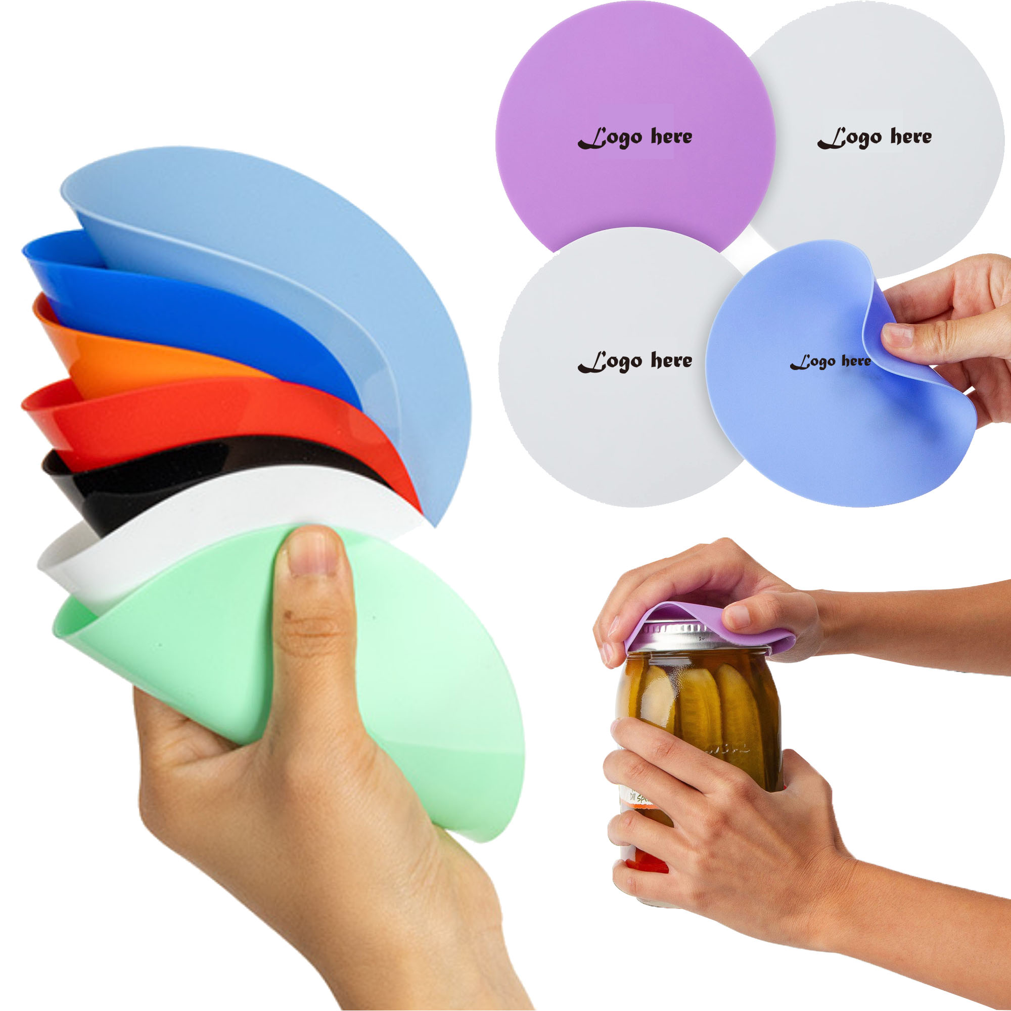 MOQ500 Silicone Assistive Can Opener Pad 3