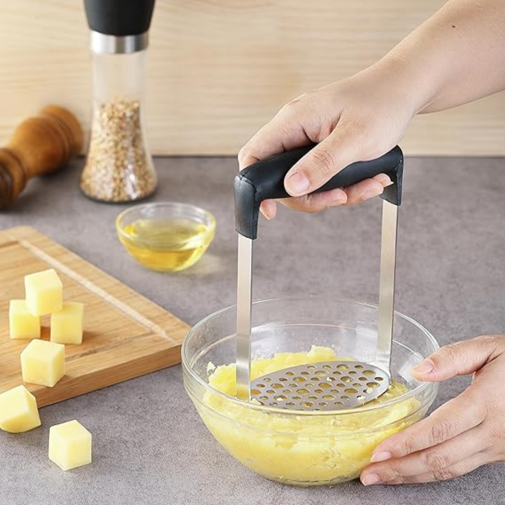 Stainless Steel Potato Masher 3