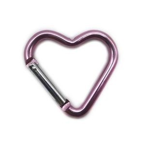 Heart-Shaped Aluminum Carabiners For Outdoor Adventures 26