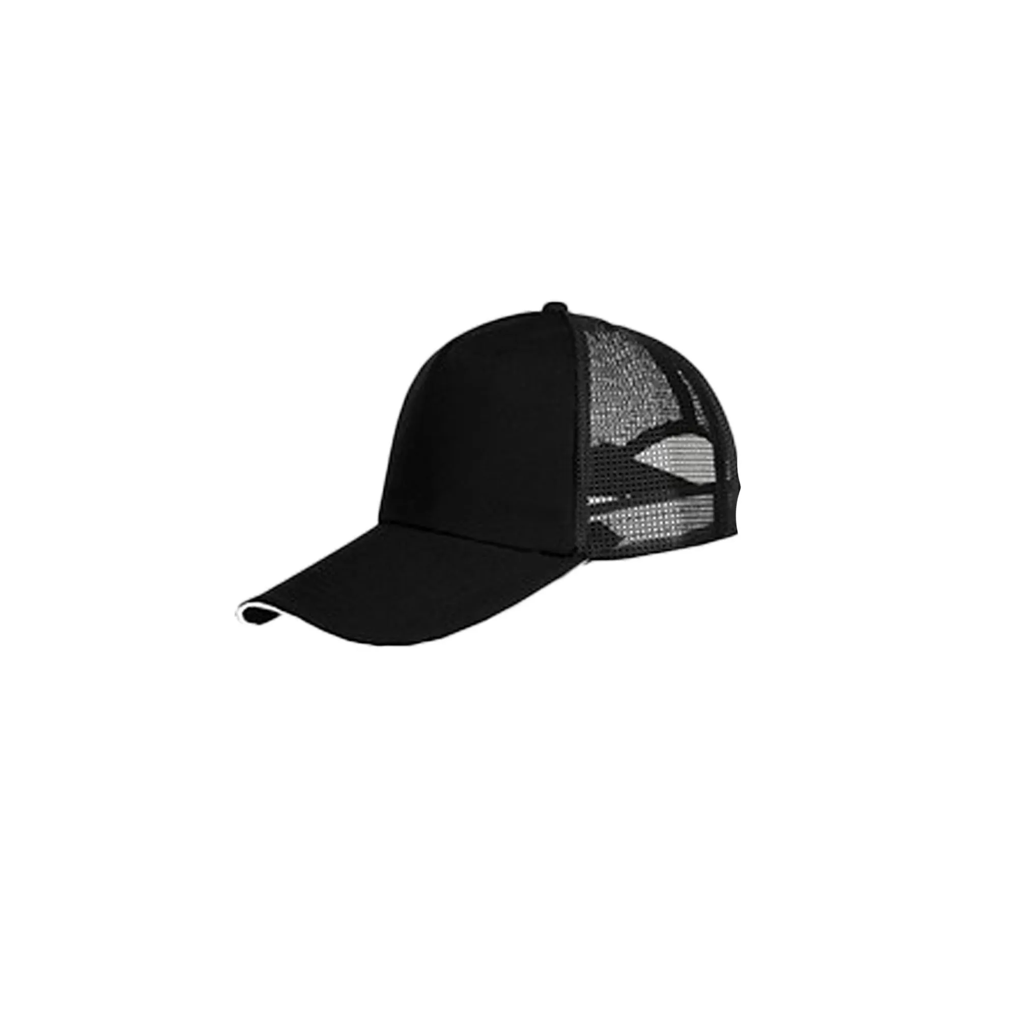 Full Color Poly Cotton Mesh Baseball Cap 22" x 4 3/4" x 3" M 4