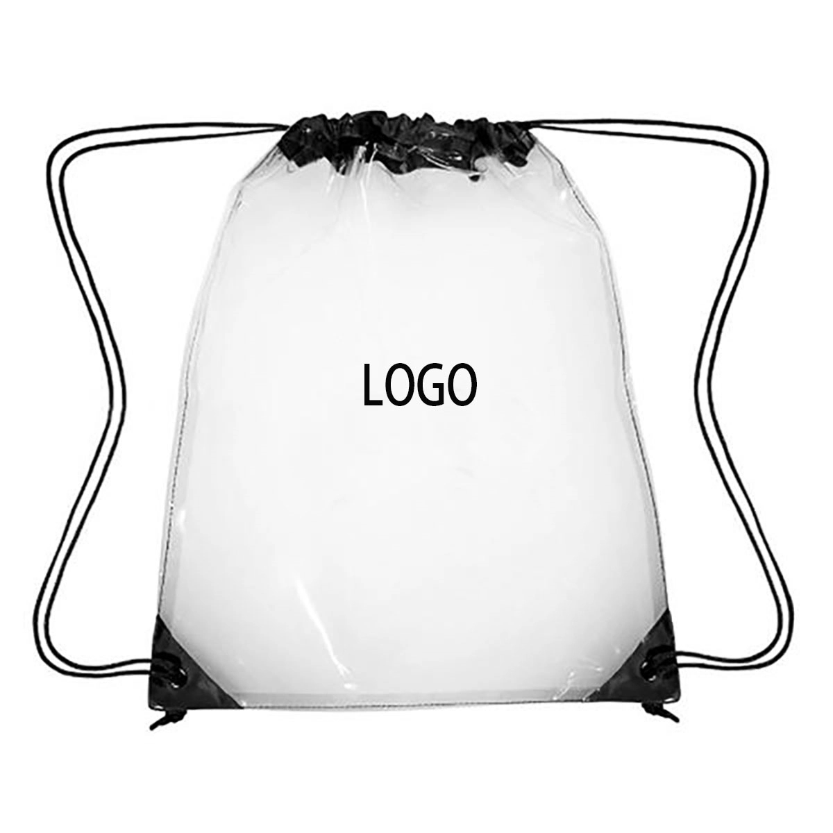 Clear Pvc Drawstring Backpack 2