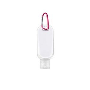 50ml Sanitizer Dispenser Bottle With Carabiner 27