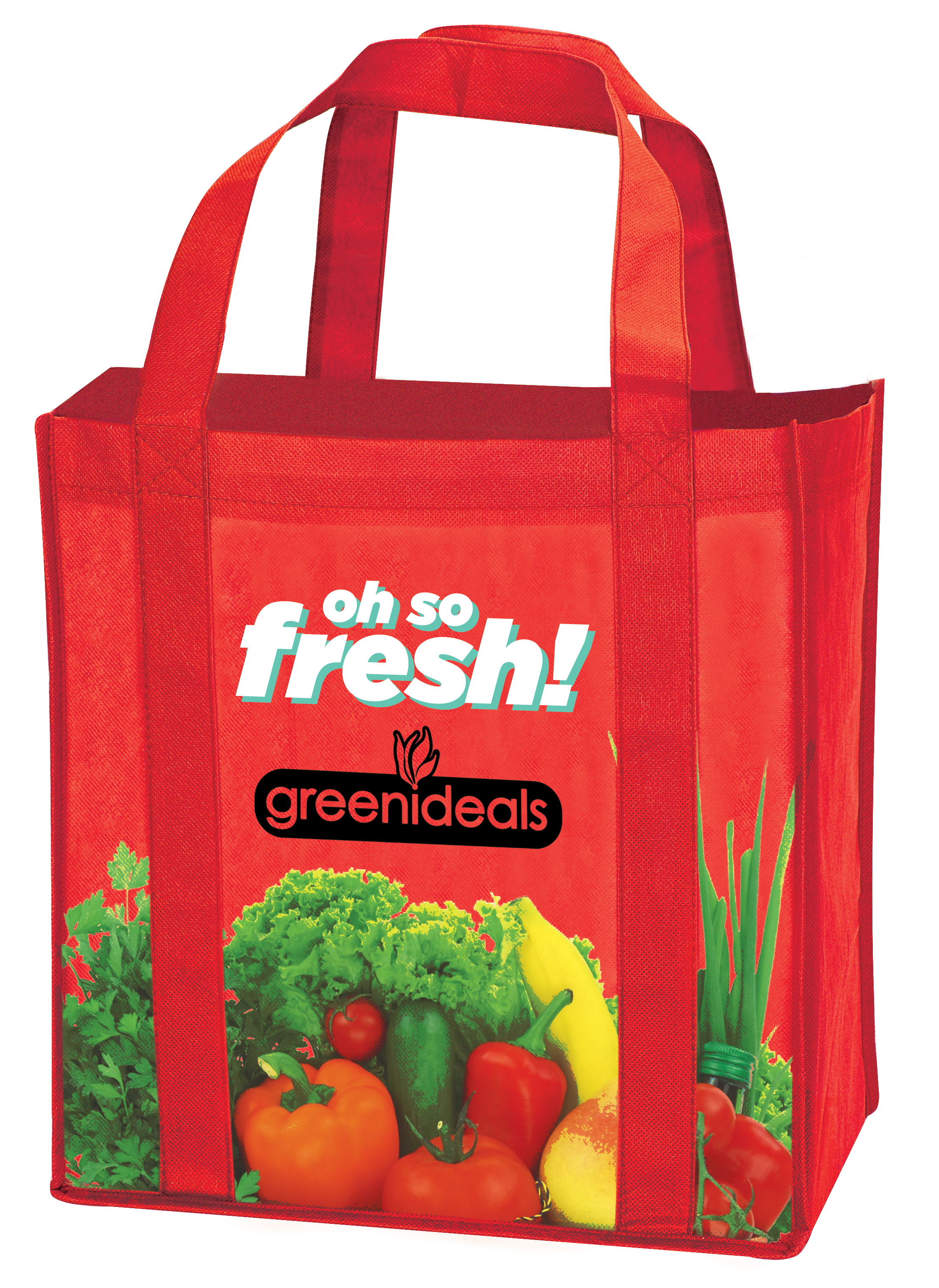 Universal Source® Laminated Non-Woven Grocery Tote 11
