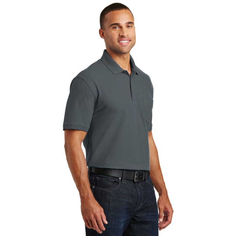 Port Authority Core Classic Pique Pocket Polo. 41