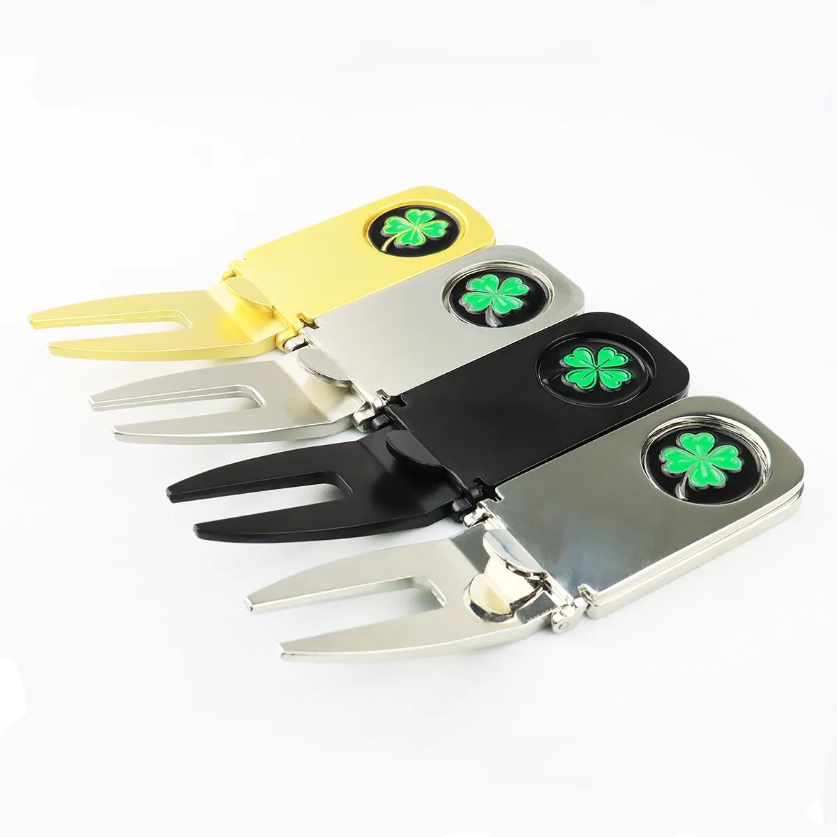3 In 1 Golf Tool - Divot Fixer, Ball Marker And Cigar Holder 8