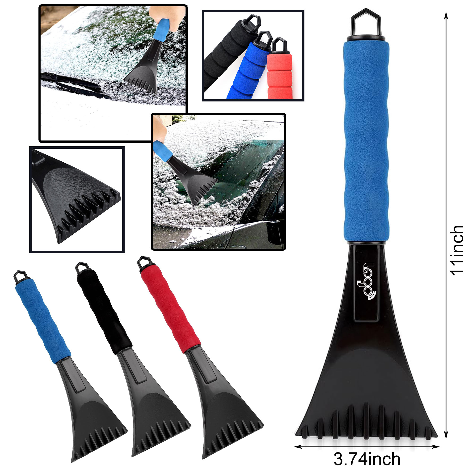 Plastic Ice Snow Scraper for Car Windshield 2