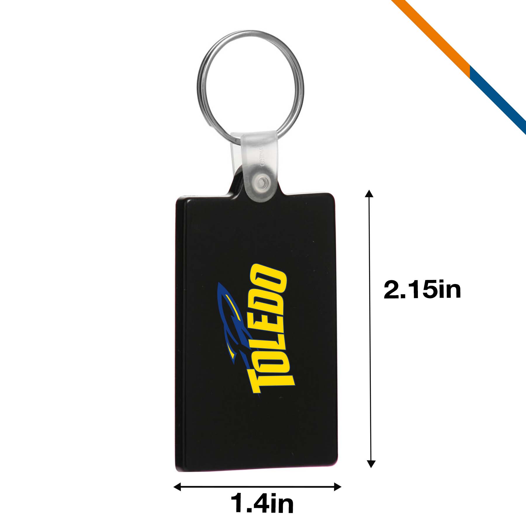Foten Rectangle Keychain 8
