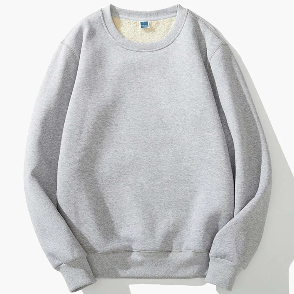 Fleece Thickened Pullover Hoodie, custom hoodie or sweatshirt with logo imprint 2