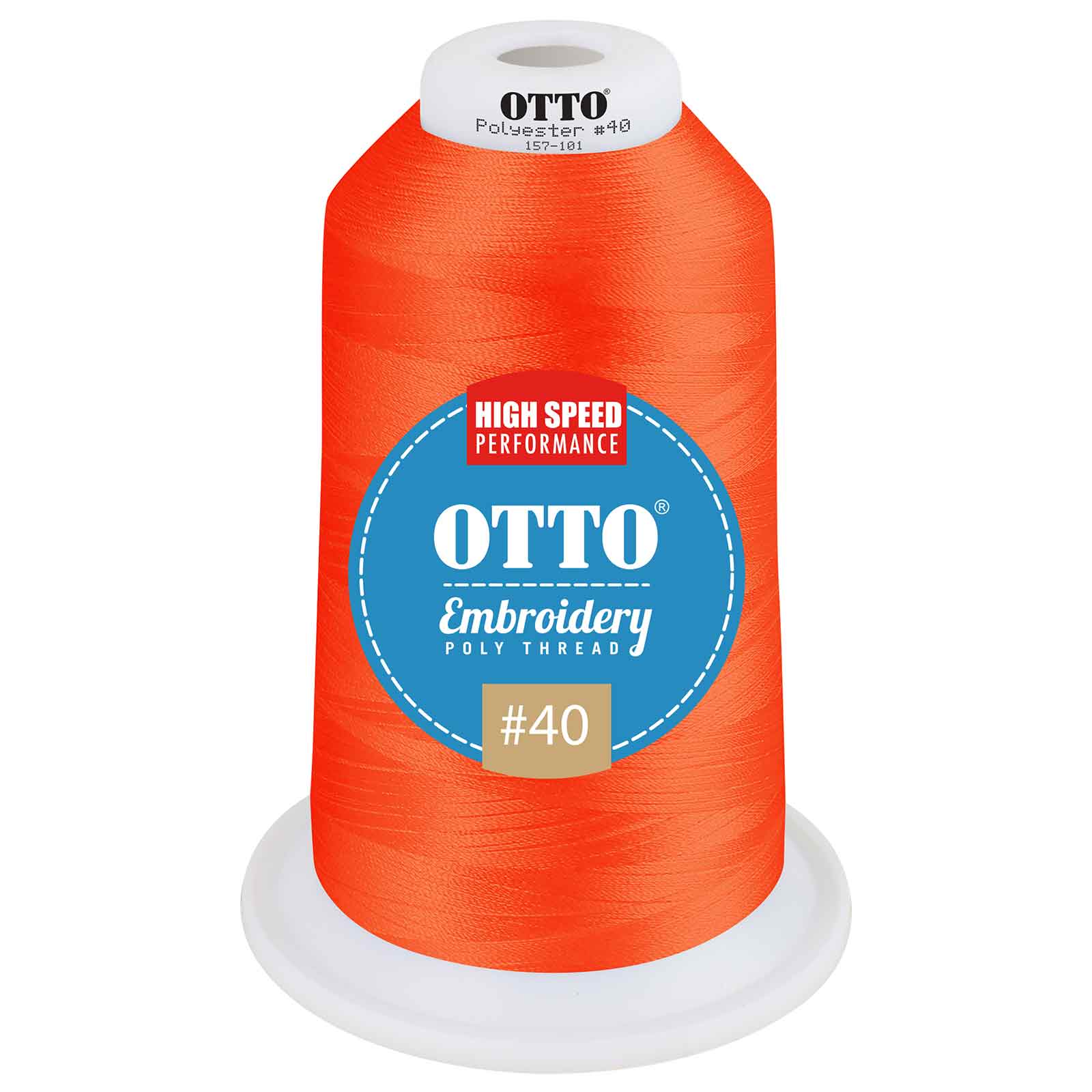OTTO Embroidery Poly Thread #40 5,500 yd. King Cone 357