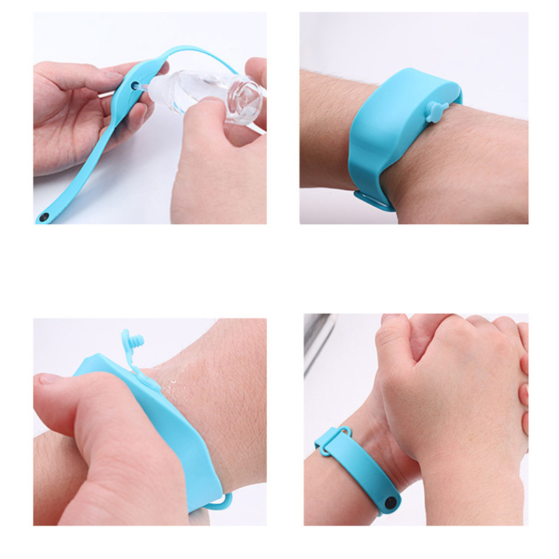 Refillable Wristband Hand Sanitizer Dispenser 3
