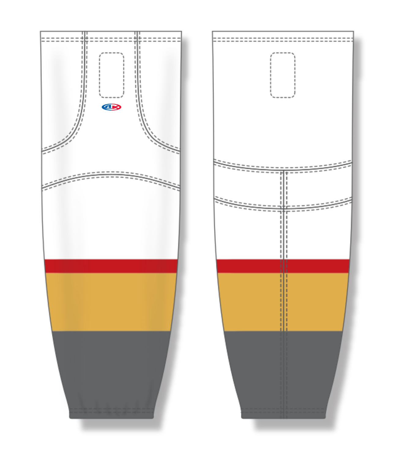 Cut & Sew Pro Hockey Socks HS2100-G67 5