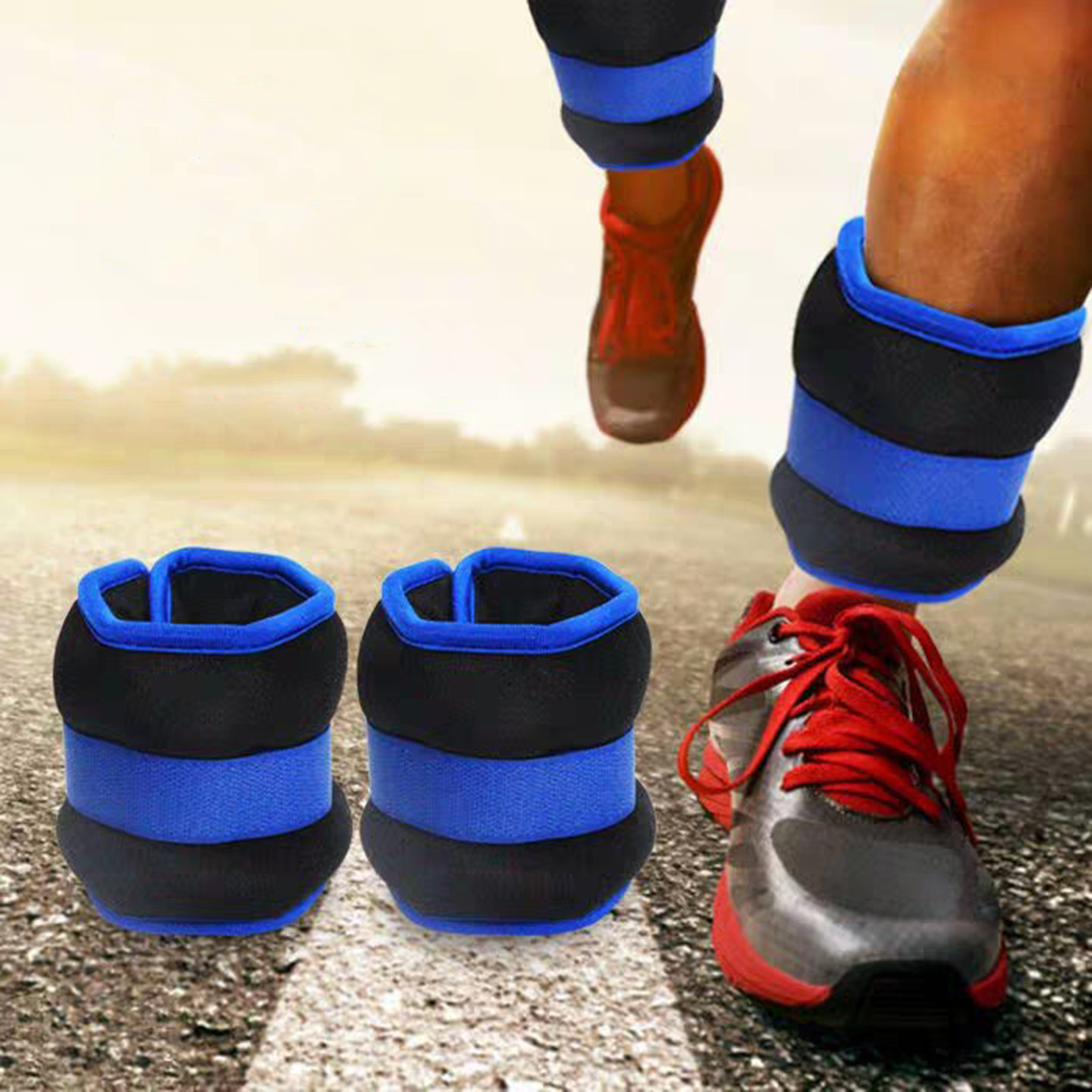 Adjustable Ankle & Wrist Weights for Men & Women 5