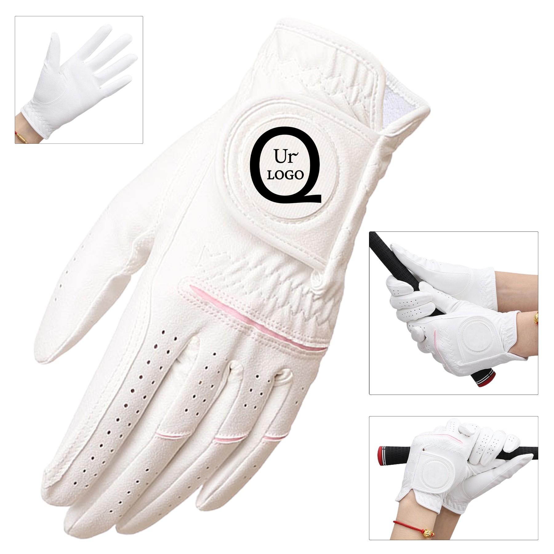 Women'S Microfiber Golf Gloves