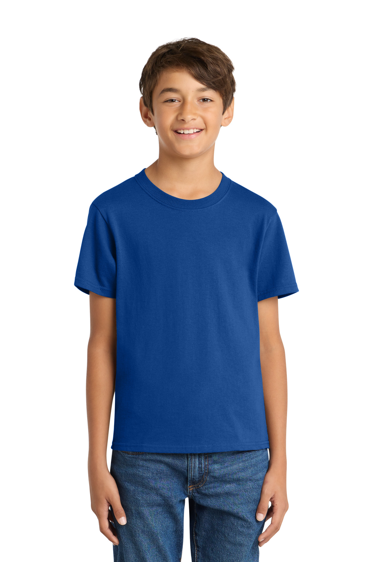 Port & Co Youth Core Cotton Tee. PC54Y 217