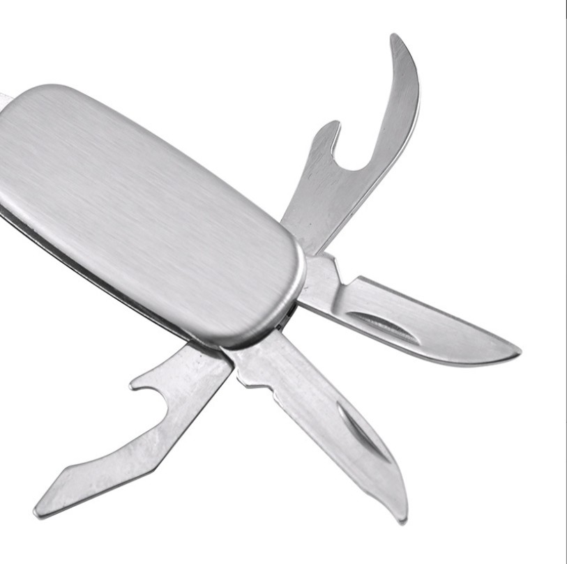 Stainless Steel Key Chain Pocket Knife 5