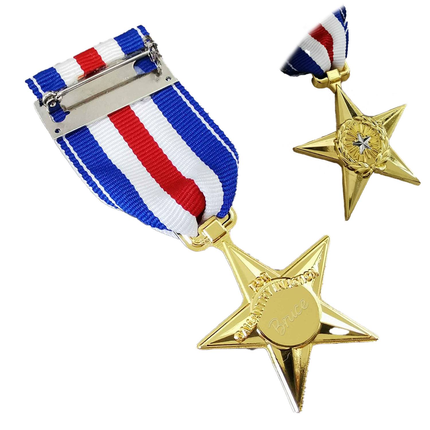 American Zinc Alloy Military Medal 4