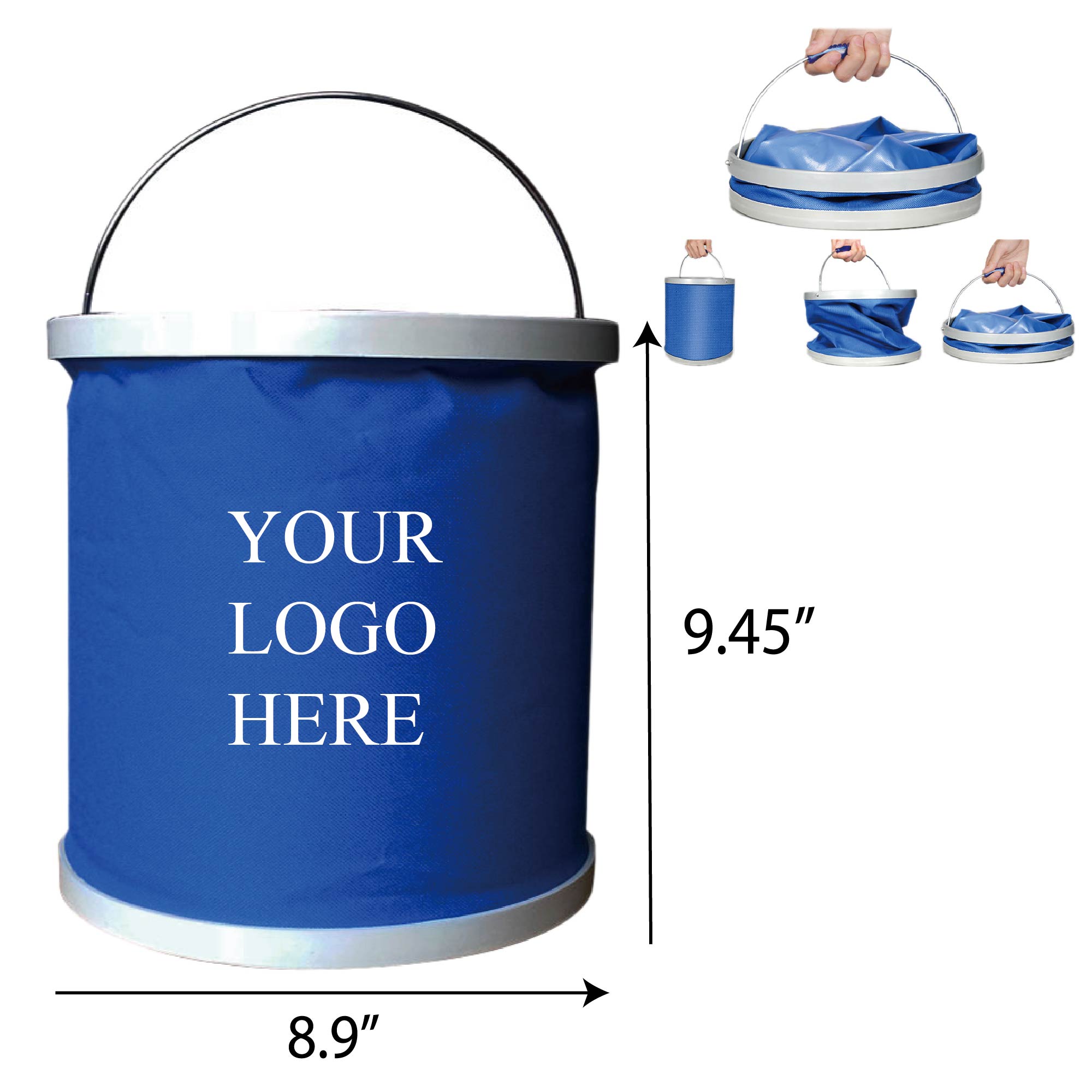 Custom Printed Bucket Outdoor Fishing 9L 2