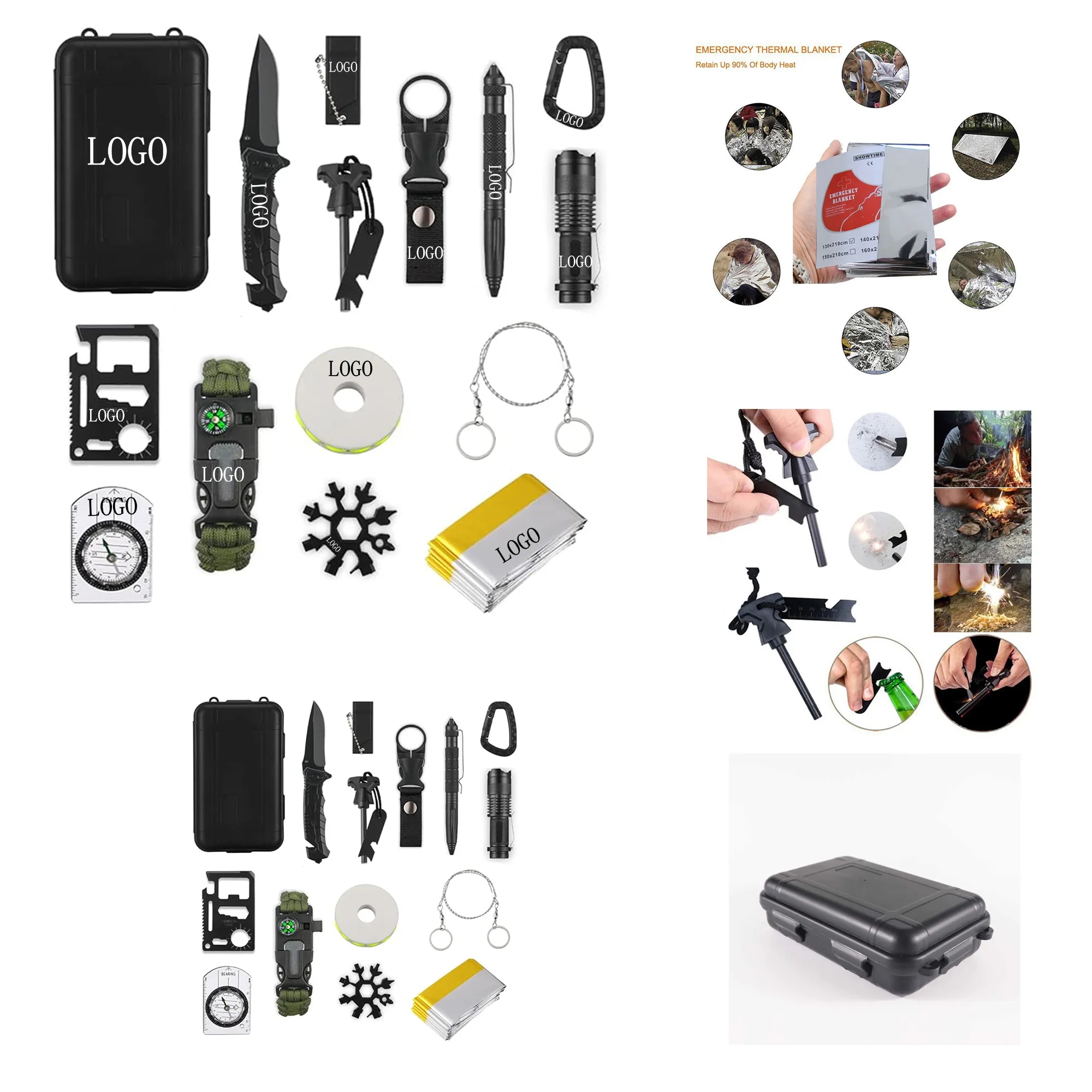 Outdoor Survival Kit 15 in 1 2