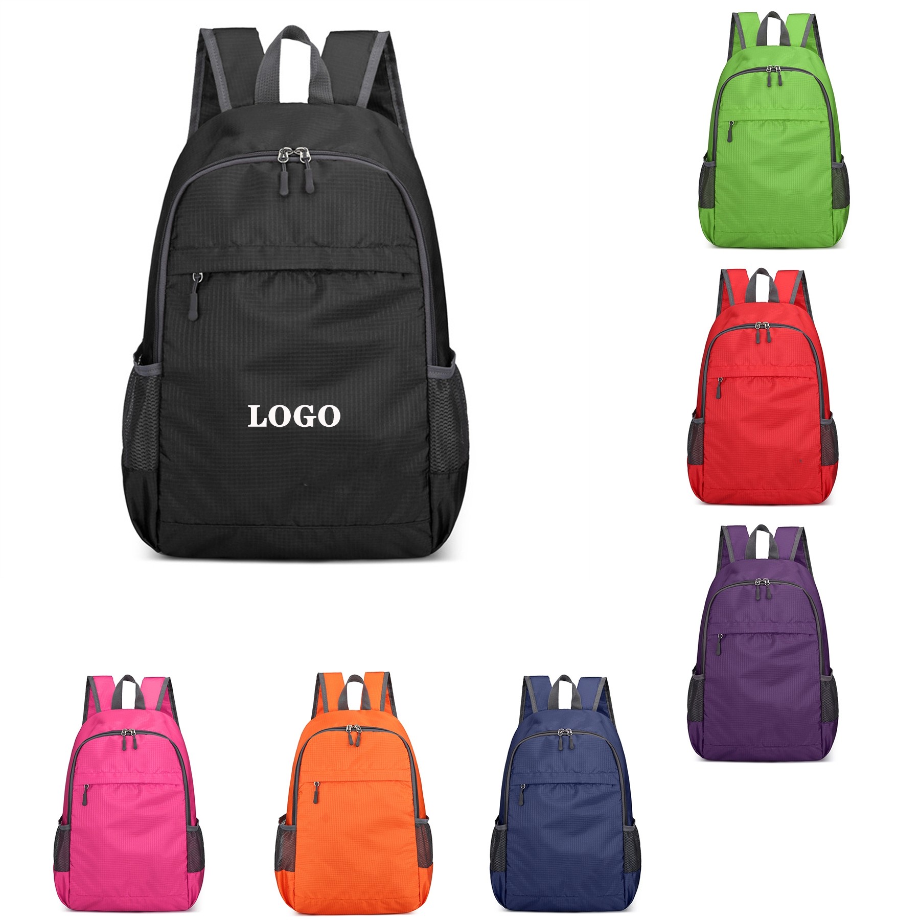 Foldable outdoor backpack