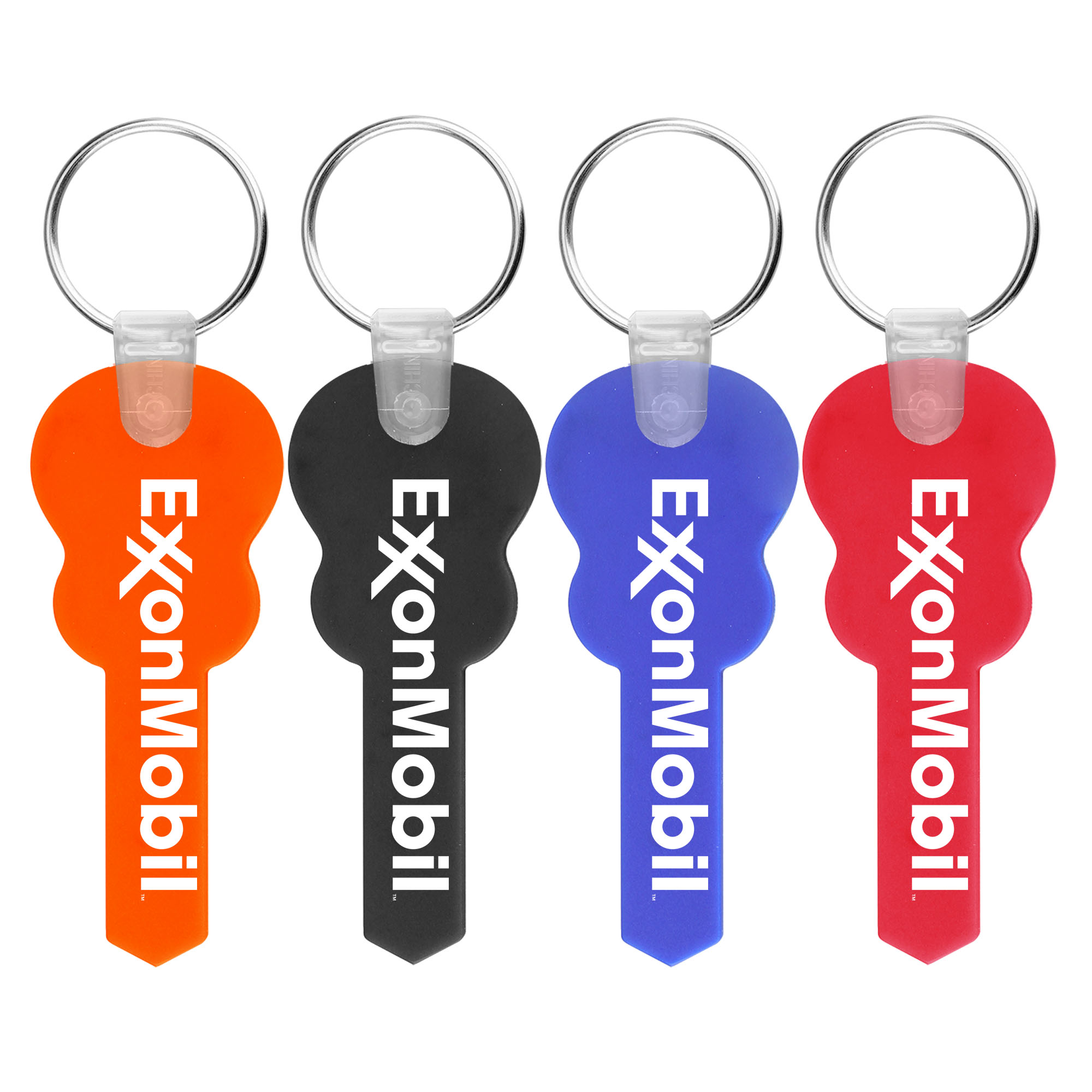 Guitar Shaped PVC Key Holder