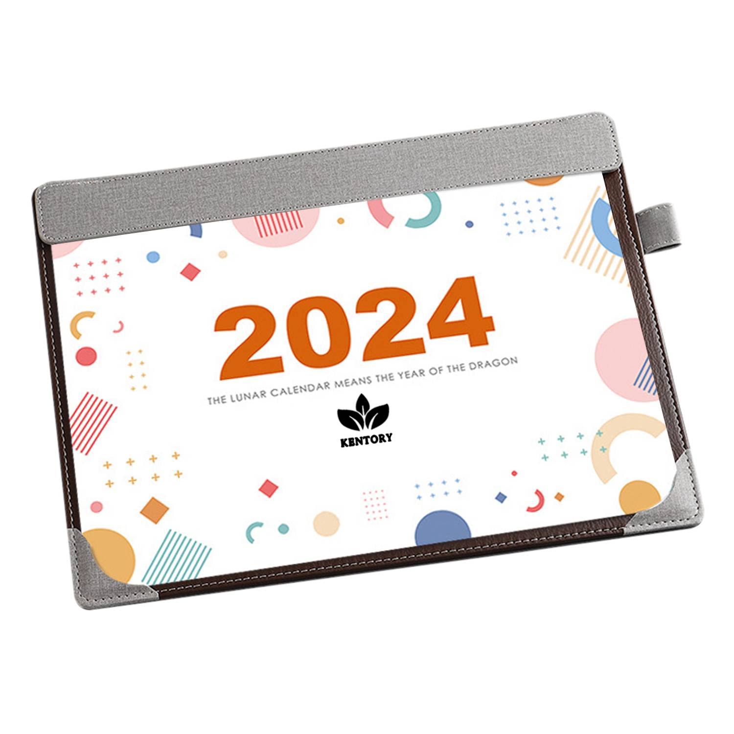 Leather Desk Calendar Pad 2
