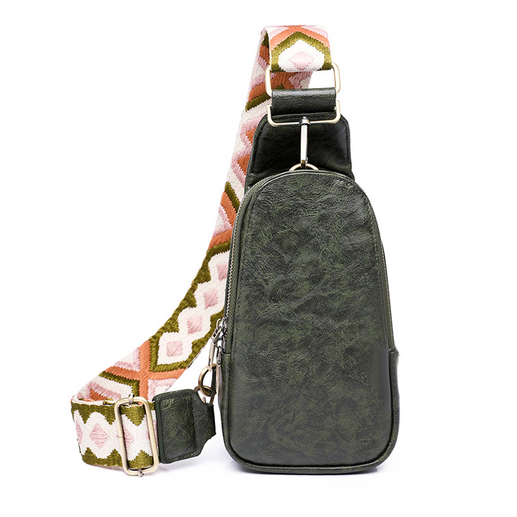 PU Leather Fashion Women's Chest Bag 3