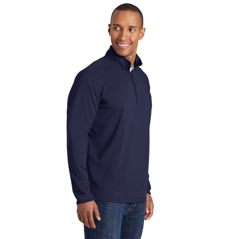 Sport-Tek Tall Sport-Wick Stretch 1/4-Zip Pullover. 8