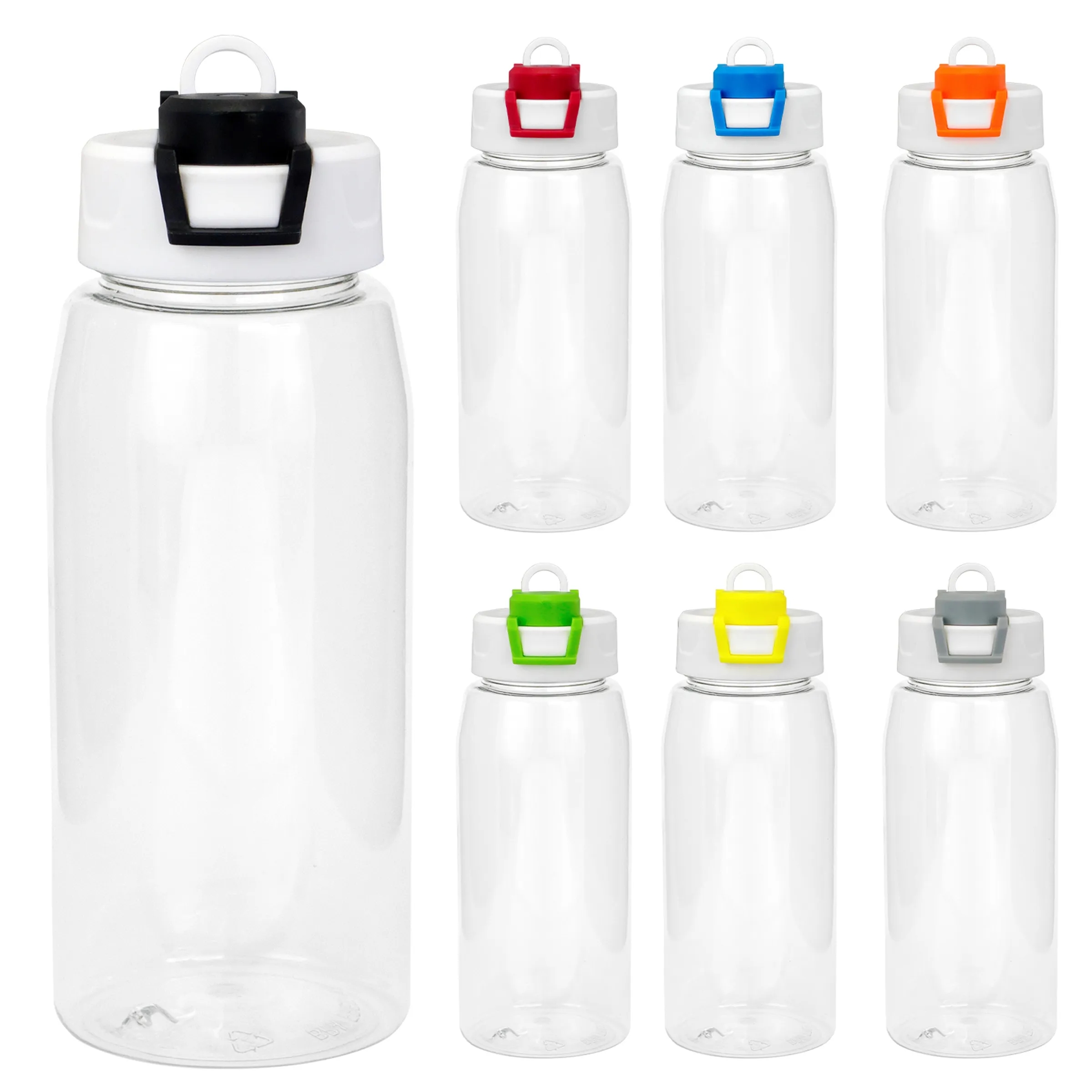 Two Tone Pop Up 25 oz. Recycled Bottle 4