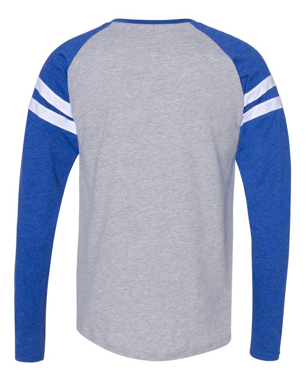 Unisex Fine Jersey Mash Up Long Sleeve Tee - 6934 1