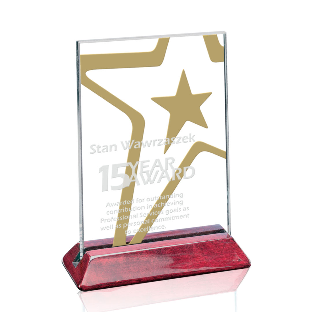 Renfrew Vertical Award - Starfire/Rosewood 8