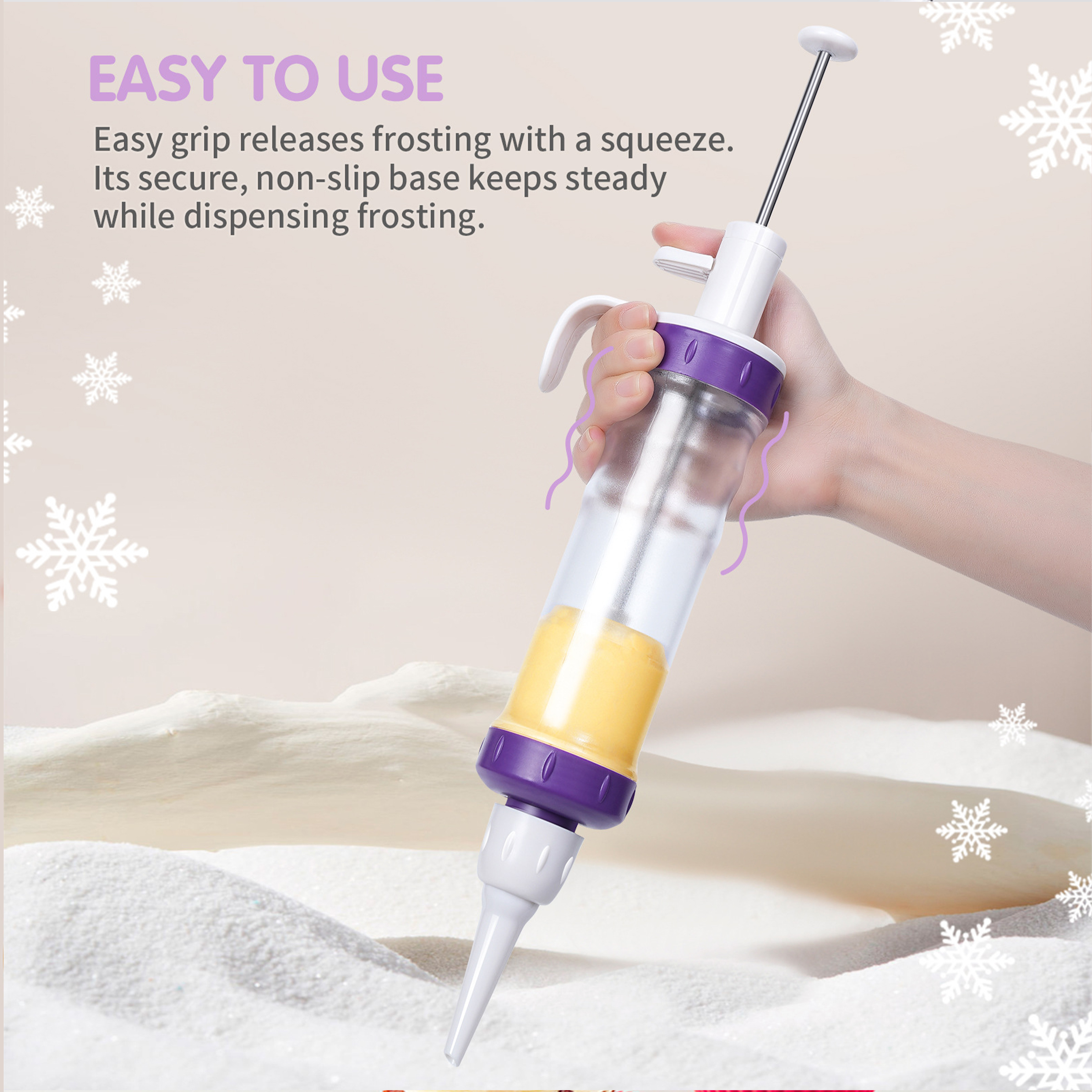 Abs Multi Functional Piping Cream Gun 9