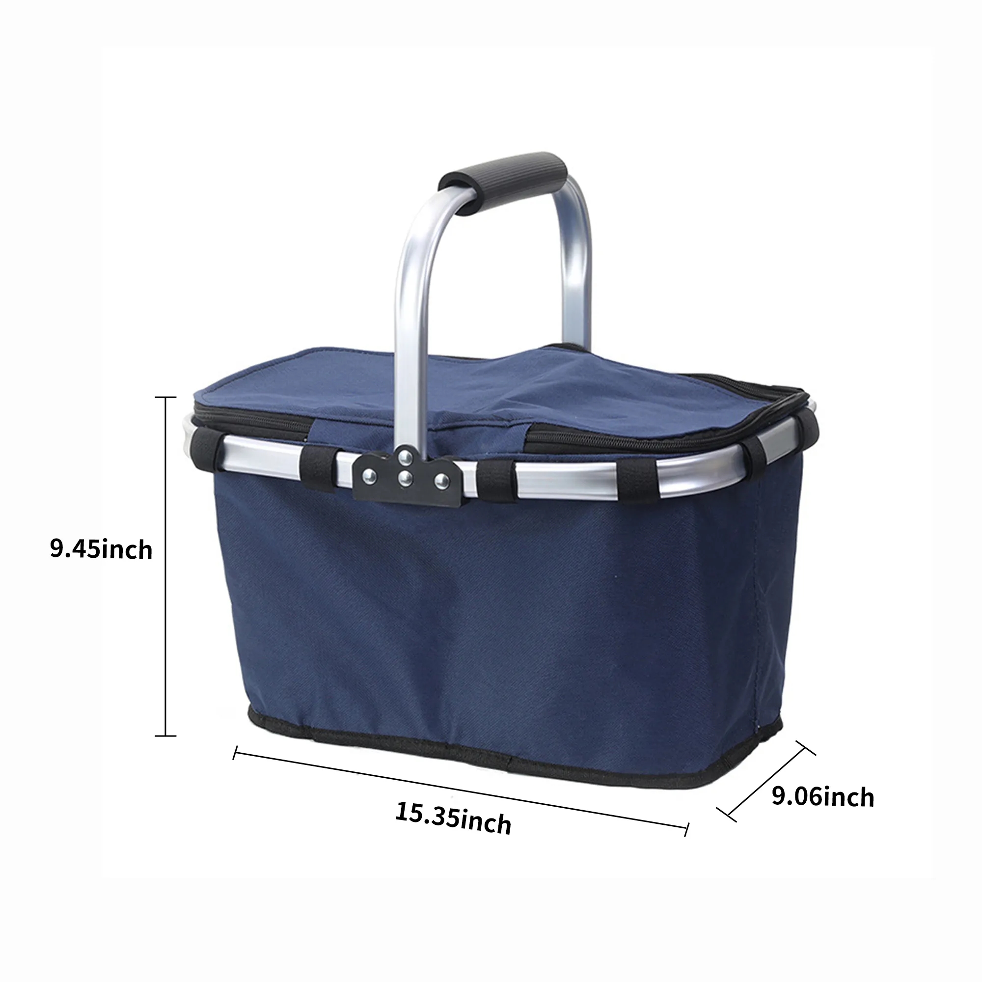 Durable Insulated Picnic Basket for Outdoor Travel 5