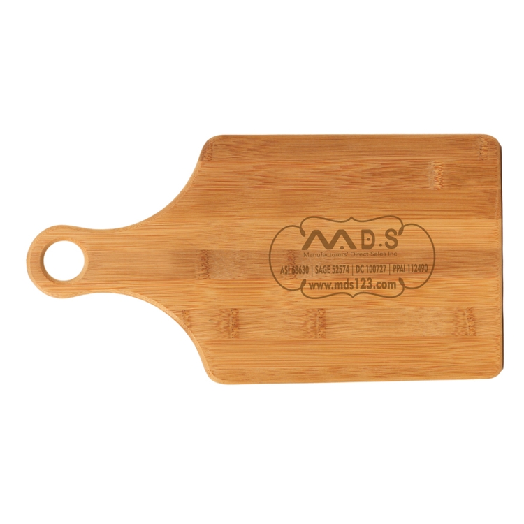 Bamboo Paddle Shape Cutting Board 4