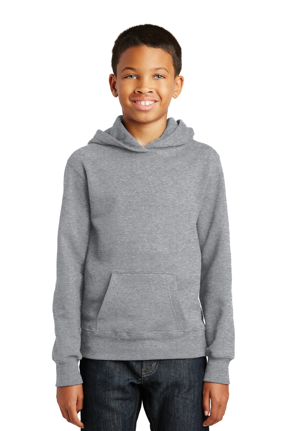 Port & Company® Youth Fan Favorite Fleece Pullover Hooded Sweatshirt 21