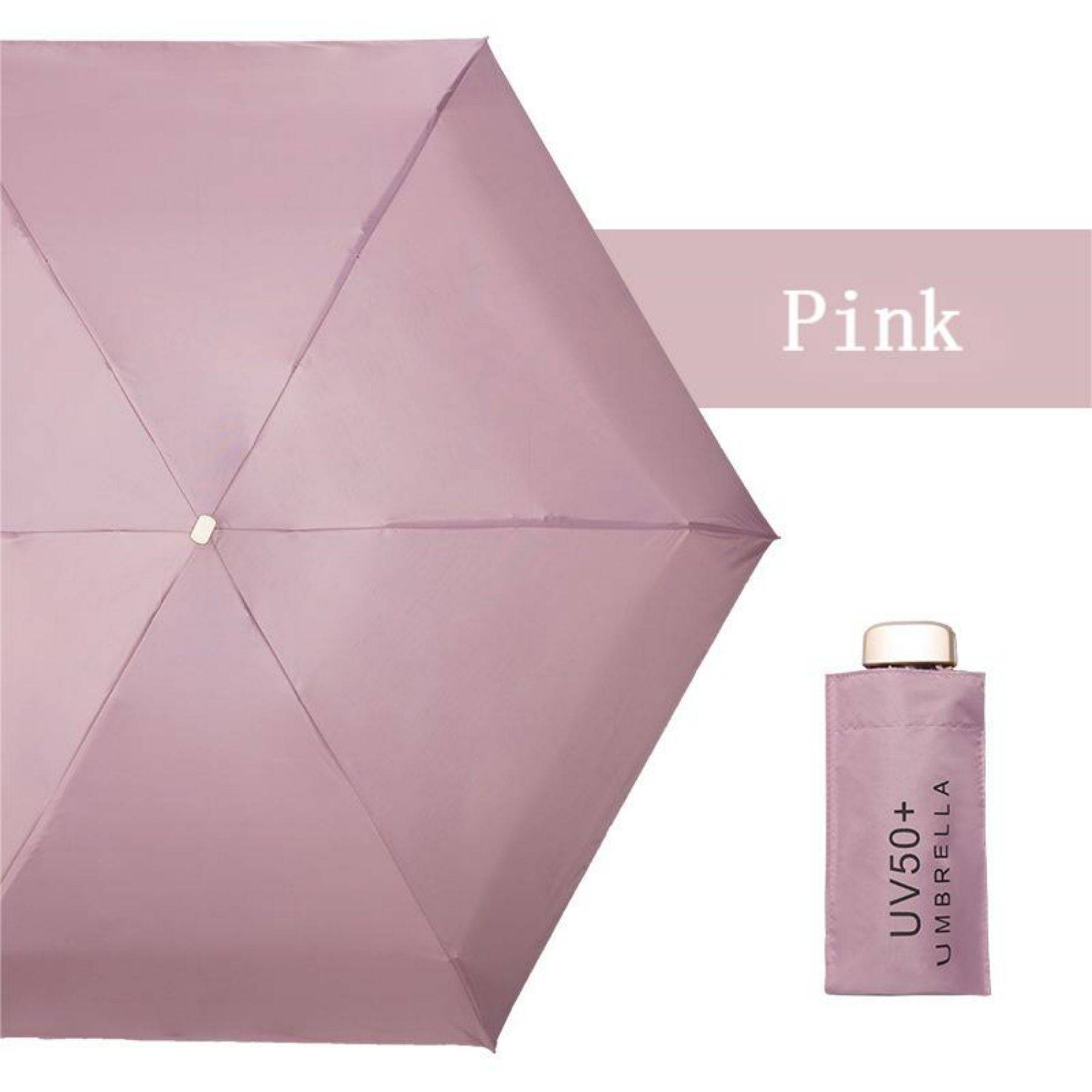Ultralight mini sunscreen folding umbrella 7